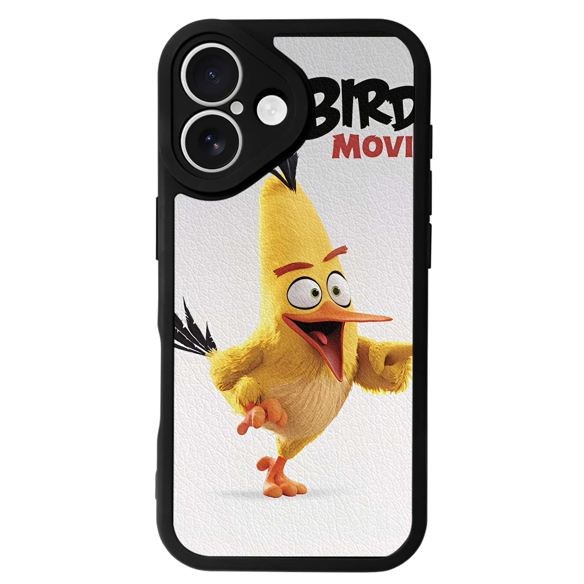 （画像用） Angry Birds アングリーバード 【iPhone 16シリーズ対応】シリコンスマホケース（レザー調） 材質：シリコン